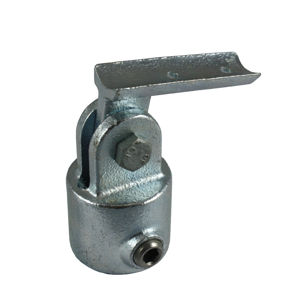 articolo Interclamp 751 Assist - Supporto a sella in linea per corrimano su colonnina con snodo a cerniera