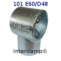 giunto Interclamp 101 di riduzione