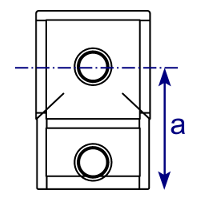 giunto Interclamp 101 - fronte giunto Interclamp 101 - fronte