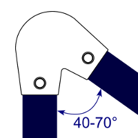 giunto Interclamp 123 - angolo