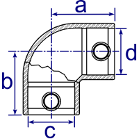 giunto Interclamp 125 - lato giunto Interclamp 125 - lato