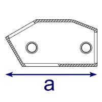 giunto Interclamp 129 - lato