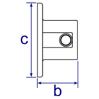 giunto Interclamp 131 - lato