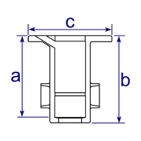 giunto Interclamp 134 - lato giunto Interclamp 134 - lato