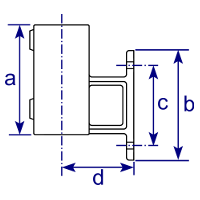 giunto Interclamp 144 - lato