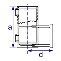 giunto Interclamp 145 - lato giunto Interclamp 145 - lato