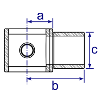 giunto Interclamp 147 - lato giunto Interclamp 147 - lato