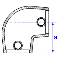 giunto Interclamp 154 - fronte