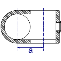 giunto Interclamp 160 - lato giunto Interclamp 160 - lato