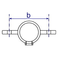 giunto Interclamp 167m - alto