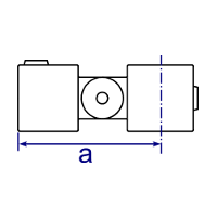 giunto Interclamp 168 - lato giunto Interclamp 168 - lato