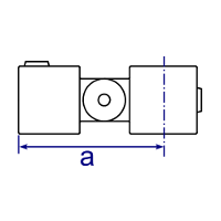 giunto Interclamp 168 - lato