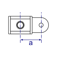 giunto Interclamp 168m - lato