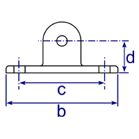 giunto Interclamp 169m - lato