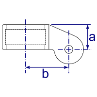 giunto Interclamp 172m - lato