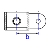 giunto Interclamp 173m - lato giunto Interclamp 173m - lato