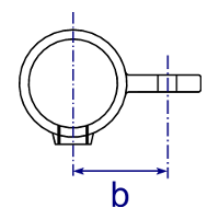 giunto Interclamp 173m - alto