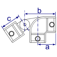 giunto Interclamp 175 - lato