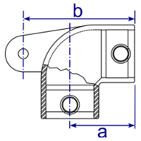 giunto Interclamp 175m- lato giunto Interclamp 175m - lato