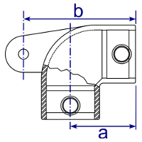 giunto Interclamp 175m - lato