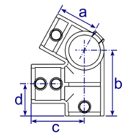 giunto Interclamp 185 - lato