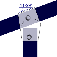 giunto Interclamp 253 - angolo