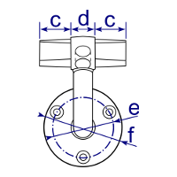 articolo Interclamp 745 - lato articolo Interclamp 745 - lato